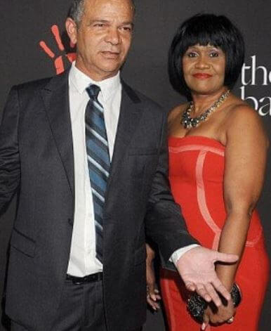 Ronald Fenty with his former wife, Monica Braithwaite